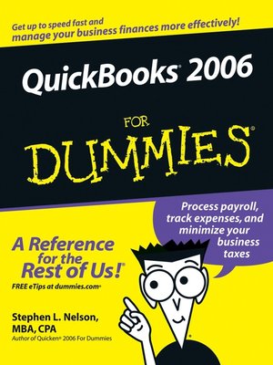 cover image of QuickBooks 2006 For Dummies